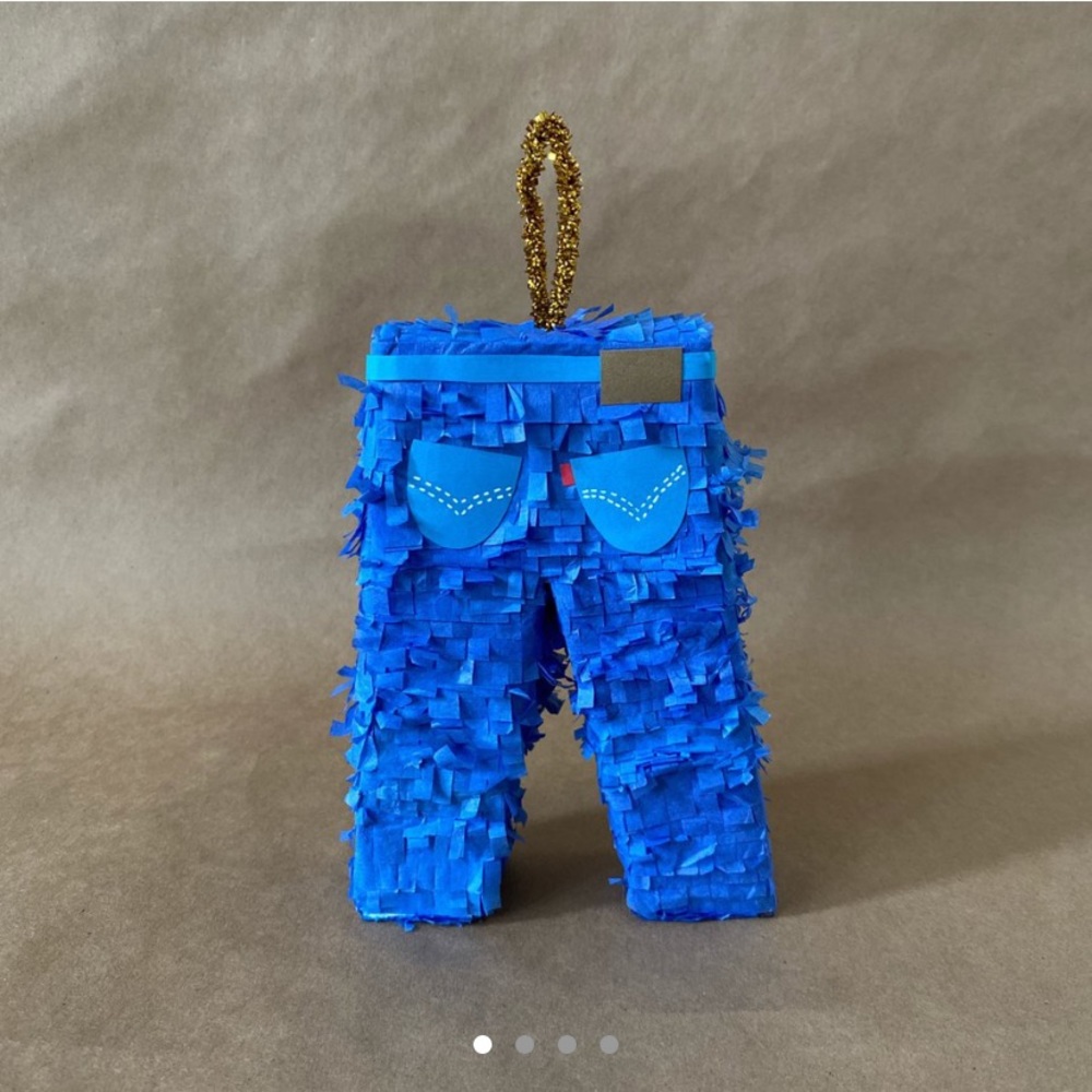 Mini jean pinata